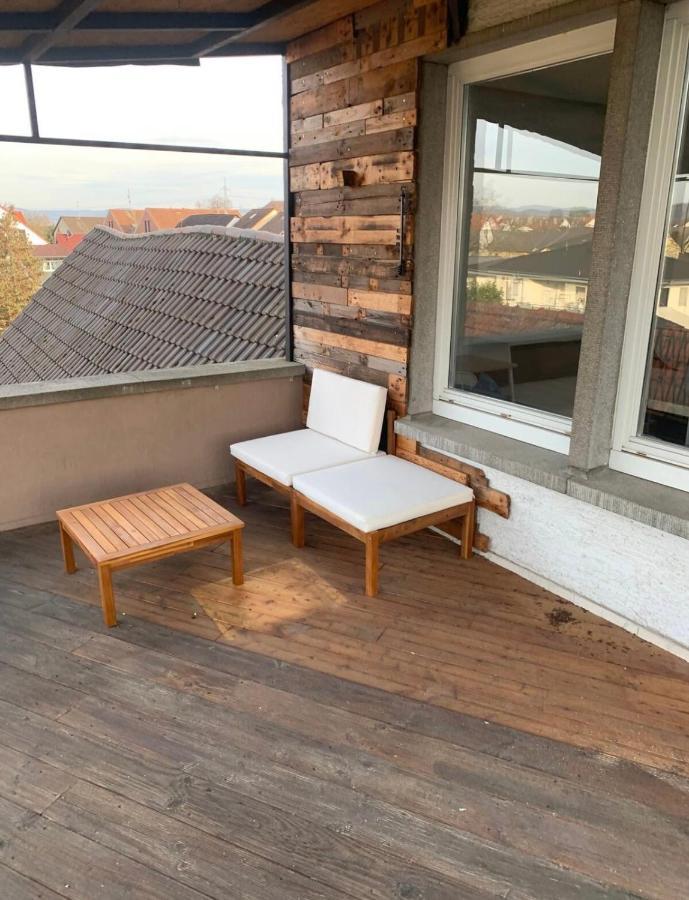 Mainpark Apartment 4 Schlafzimmer Bis Zu 10 Personen Direkt Ueber Aschaffapartment Bei Aschaffenburg Mainaschaff Exterior photo