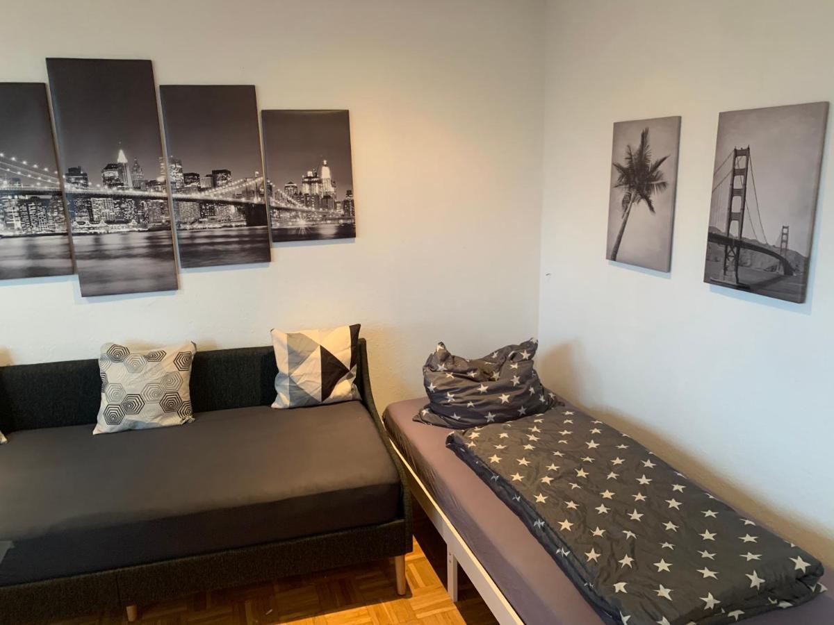 Mainpark Apartment 4 Schlafzimmer Bis Zu 10 Personen Direkt Ueber Aschaffapartment Bei Aschaffenburg Mainaschaff Exterior photo