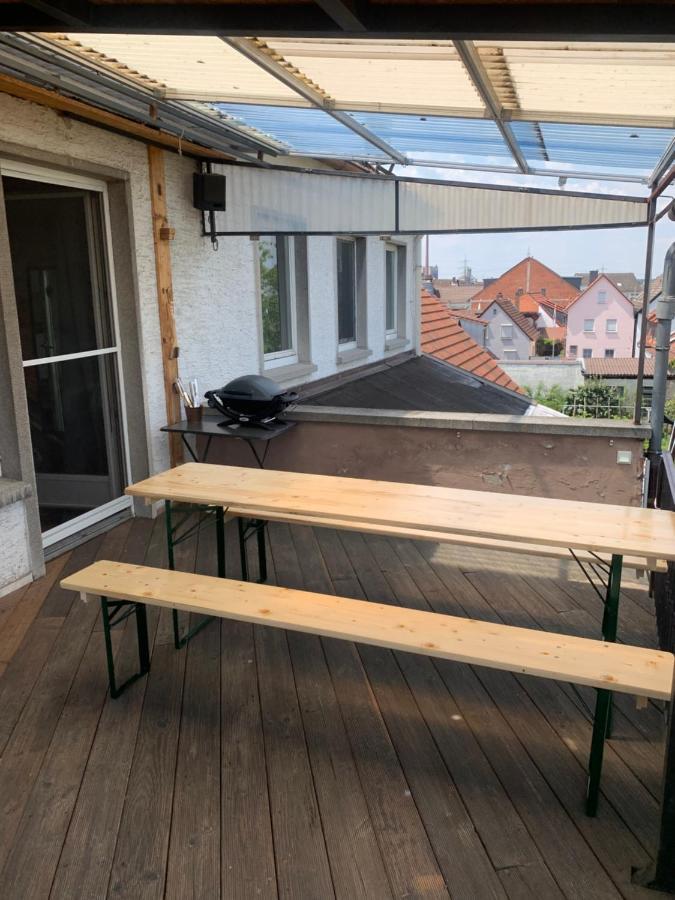 Mainpark Apartment 4 Schlafzimmer Bis Zu 10 Personen Direkt Ueber Aschaffapartment Bei Aschaffenburg Mainaschaff Exterior photo